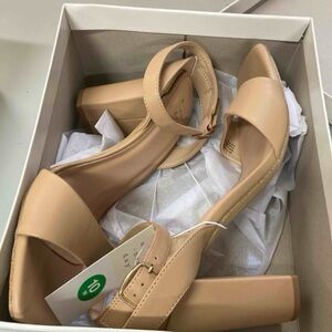 a new day Nude Block Heel Sandals